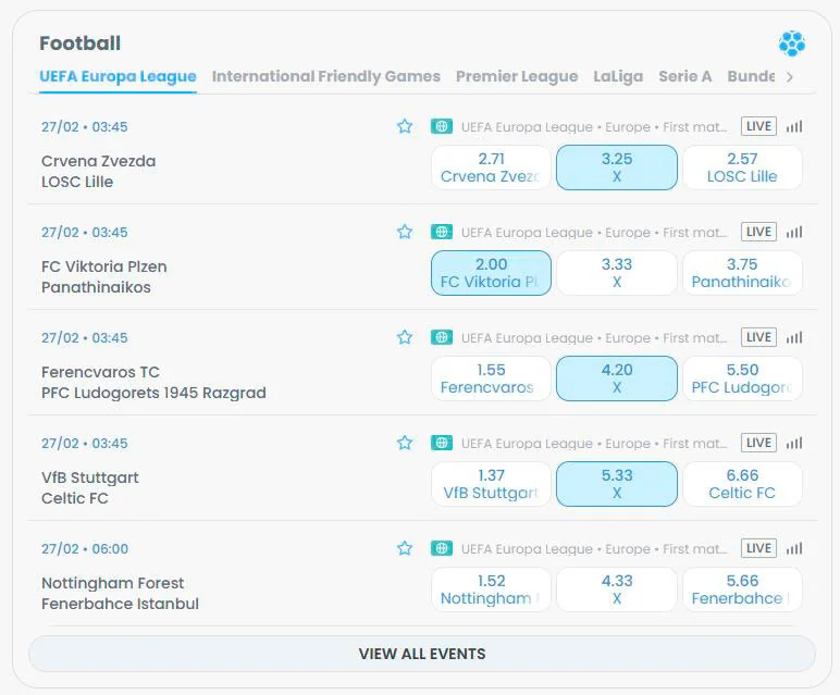 football betting cazimbo casino